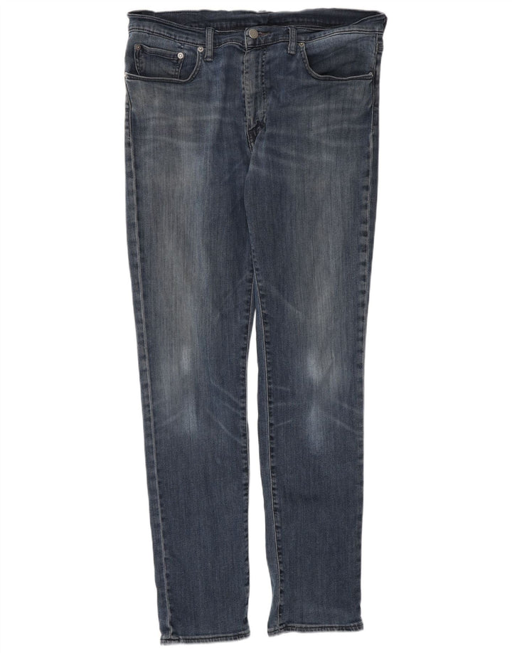 Ανδρικό τζιν LEVI'S Slim W36 L32 Μπλε βαμβακερό