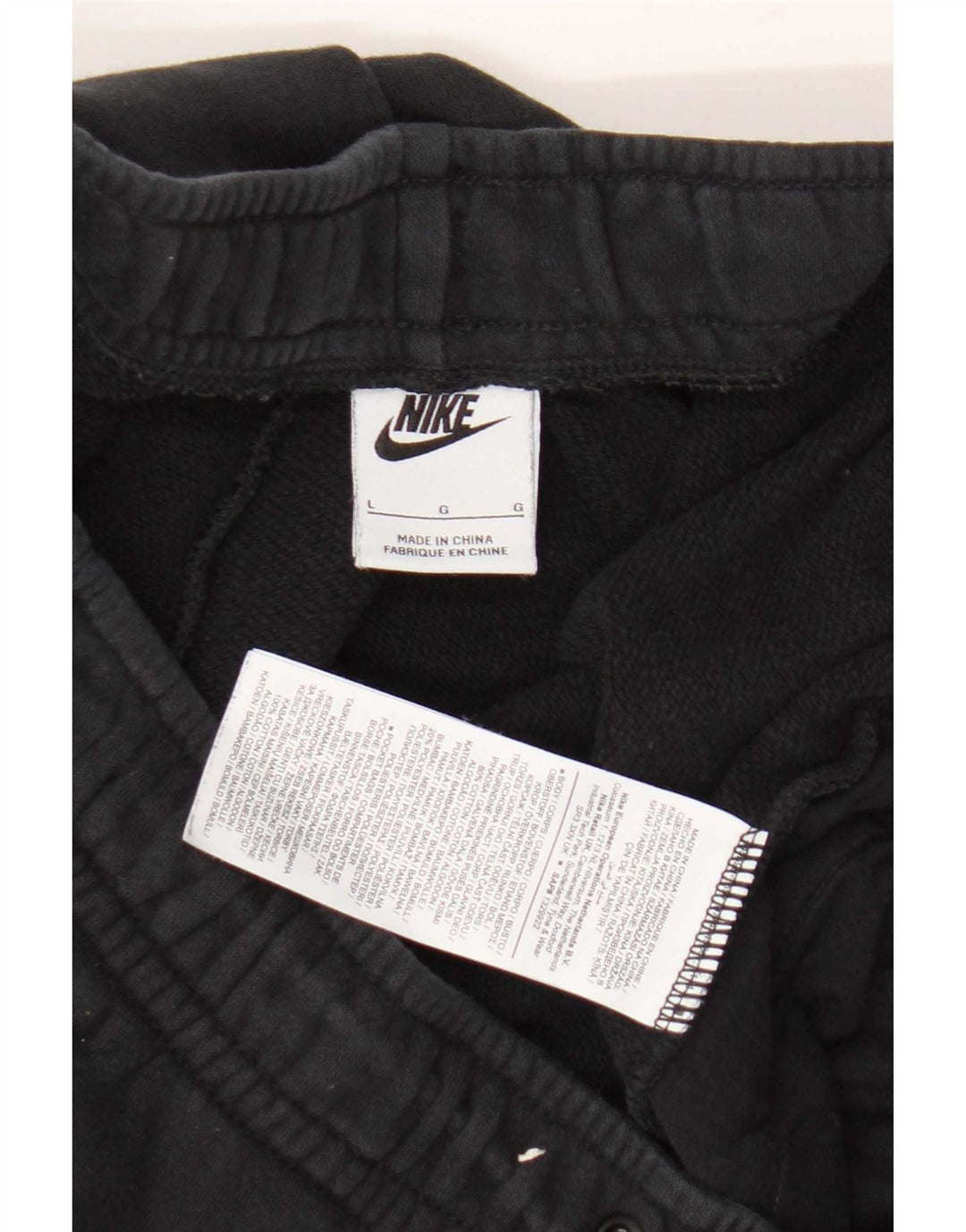 Ανδρική φόρμα Nike Παντελόνι Joggers μεγάλο μαύρο βαμβακερό