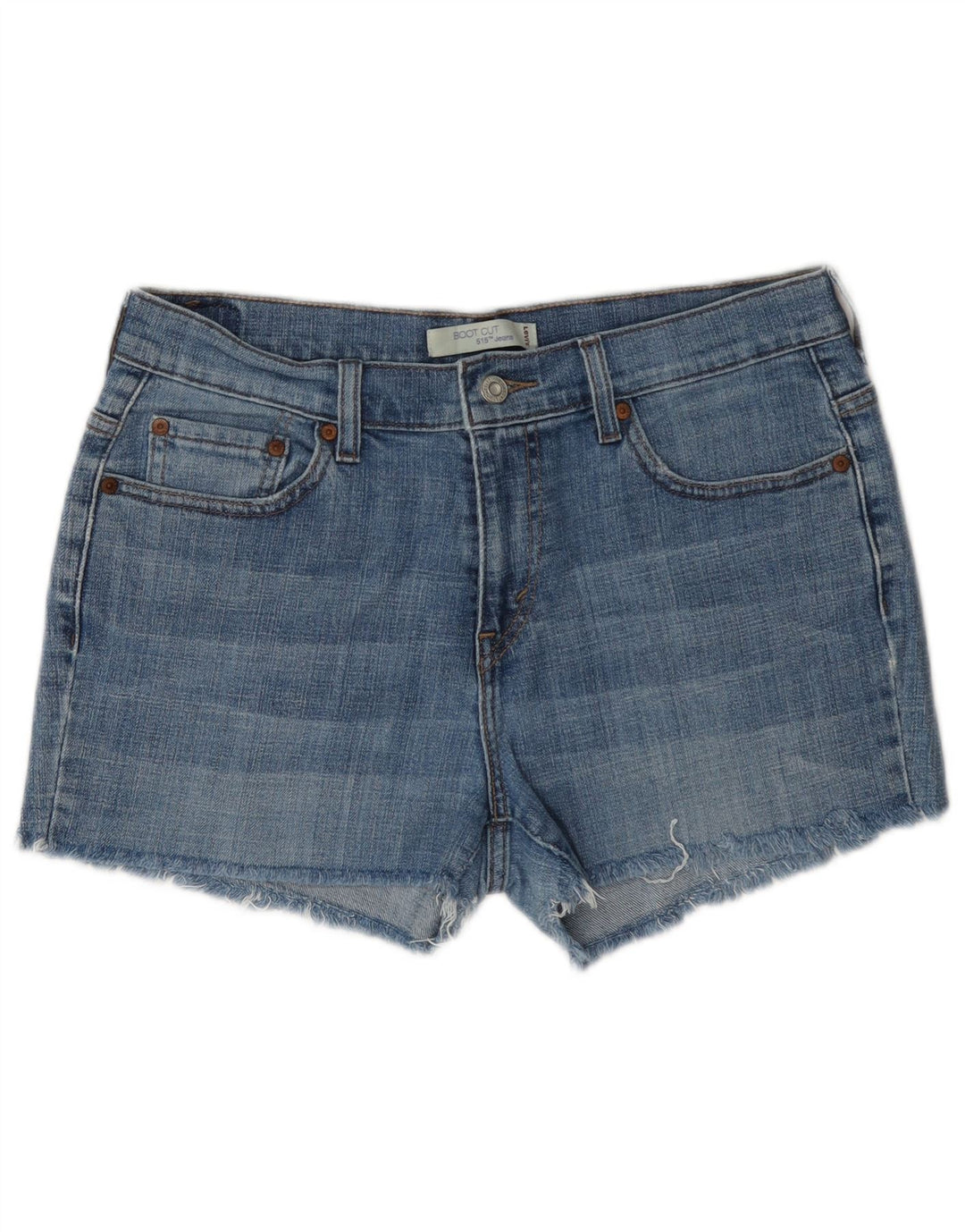 Levi's γυναικείο 515 τζιν σορτς US 10 μεγάλο W34 μπλε βαμβακερό