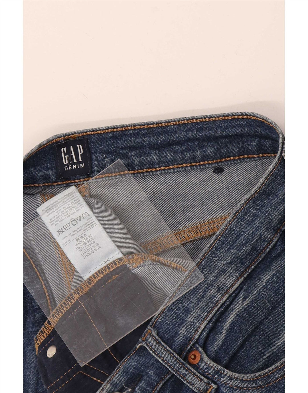 Gap Γυναικείο Slim Jeans W28 L28 Μπλε βαμβακερό