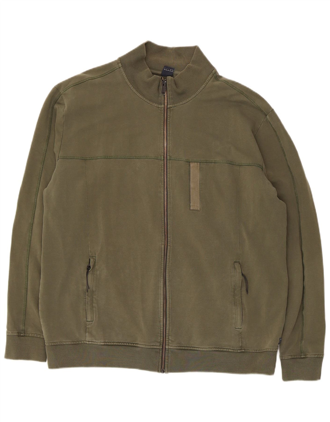 Ανδρική φόρμα S.Oliver Top Jacket 2XL Χακί Βαμβακερό