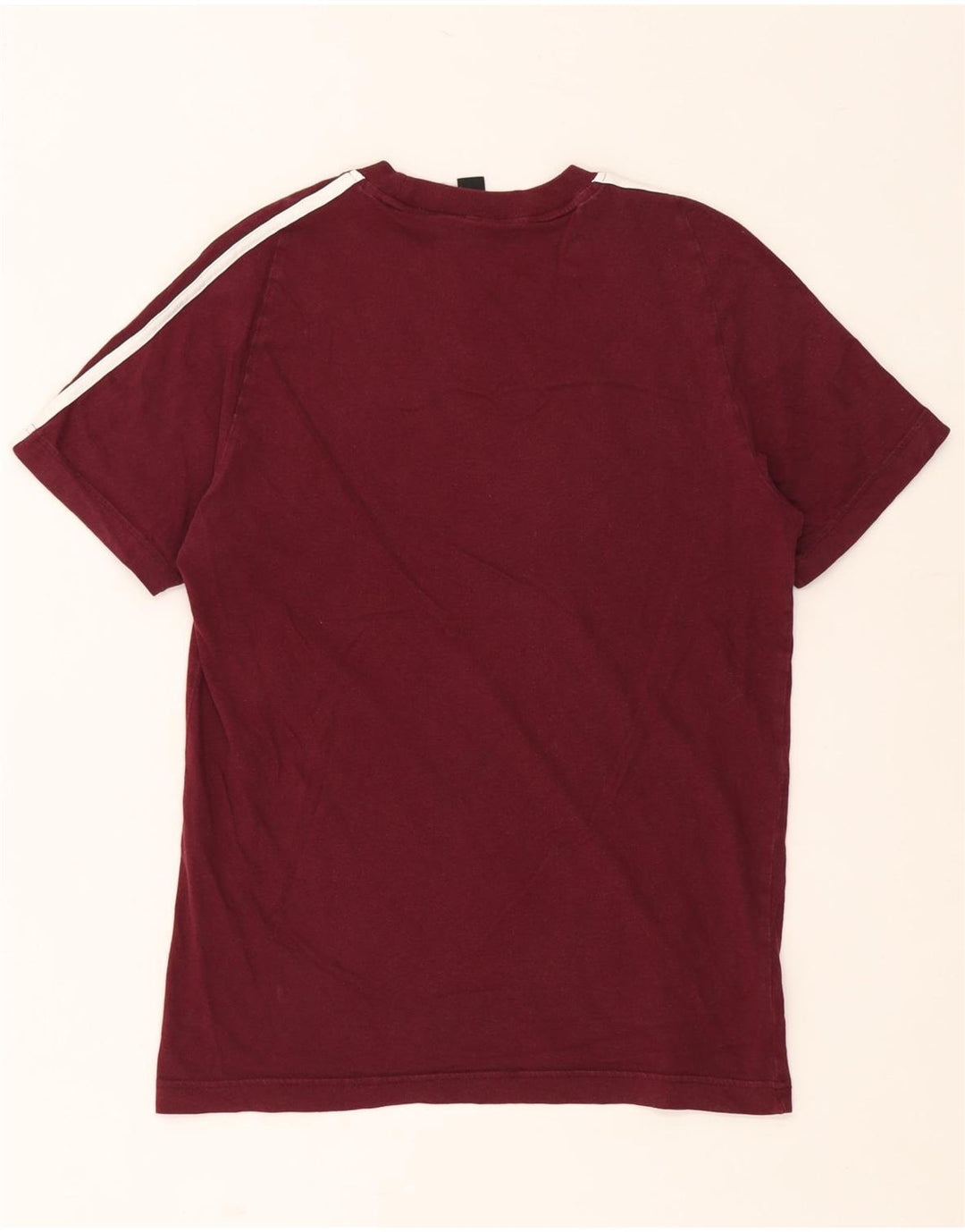 Ανδρικό T-Shirt ADIDAS Top Small Maroon Βαμβακερό