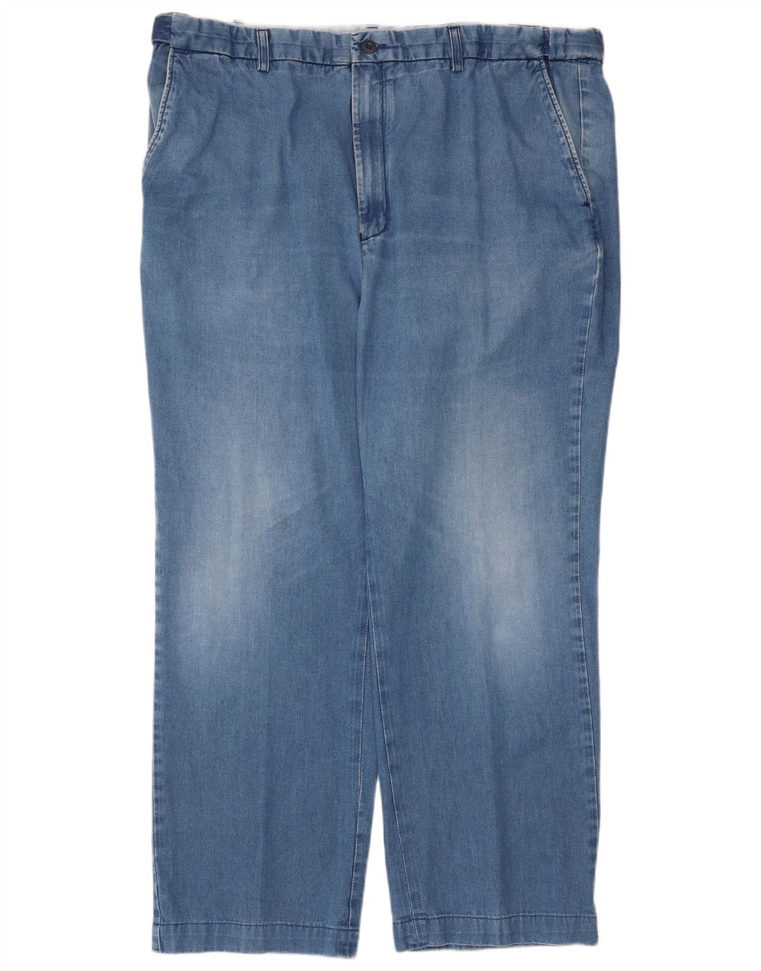 Ανδρικό τζιν Marks & Spencer Blue Harbor Straight W42 L28 Blue Cotton