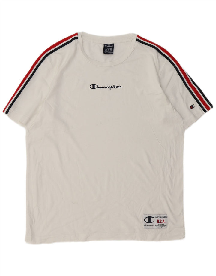 Ανδρικό T-Shirt Champion Top XL Λευκό