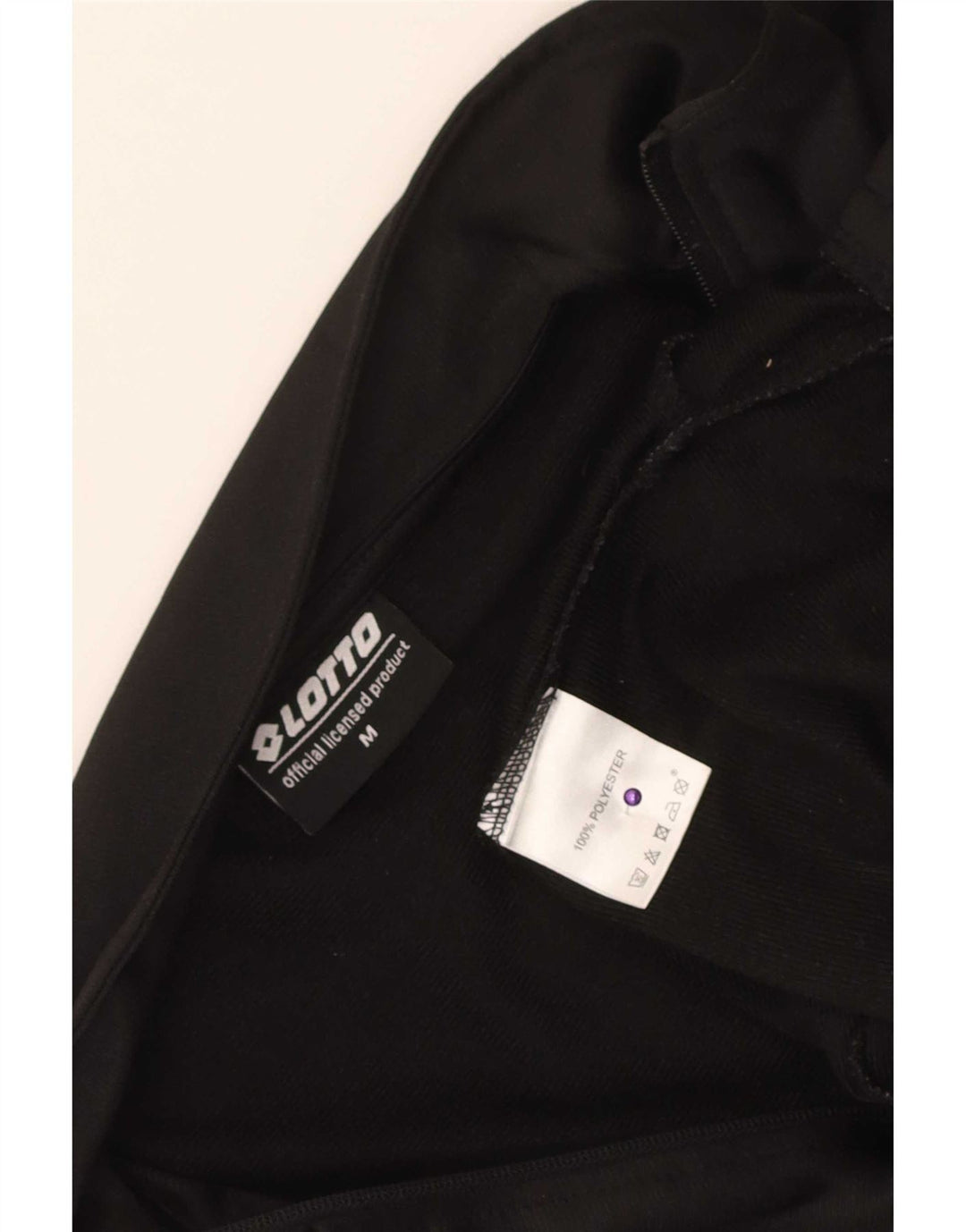 Ανδρική φόρμα Lotto Top Jacket Μεσαίο Μαύρο Πολυεστέρα