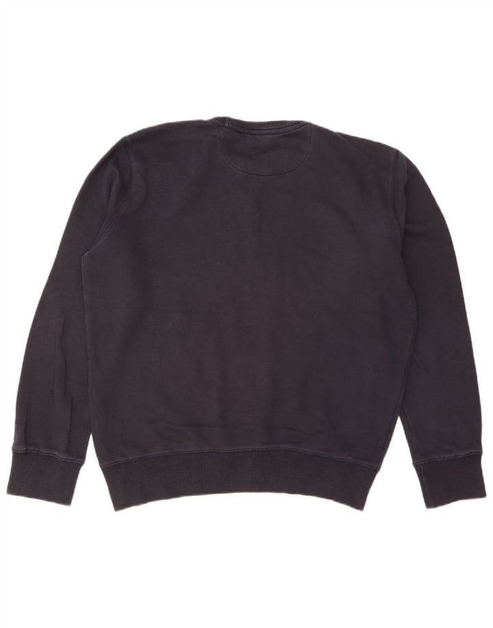 ΓΑΛΛΙΚΗ ΣΥΝΔΕΣΗ Ανδρική φούτερ Jumper Medium Navy Blue Cotton