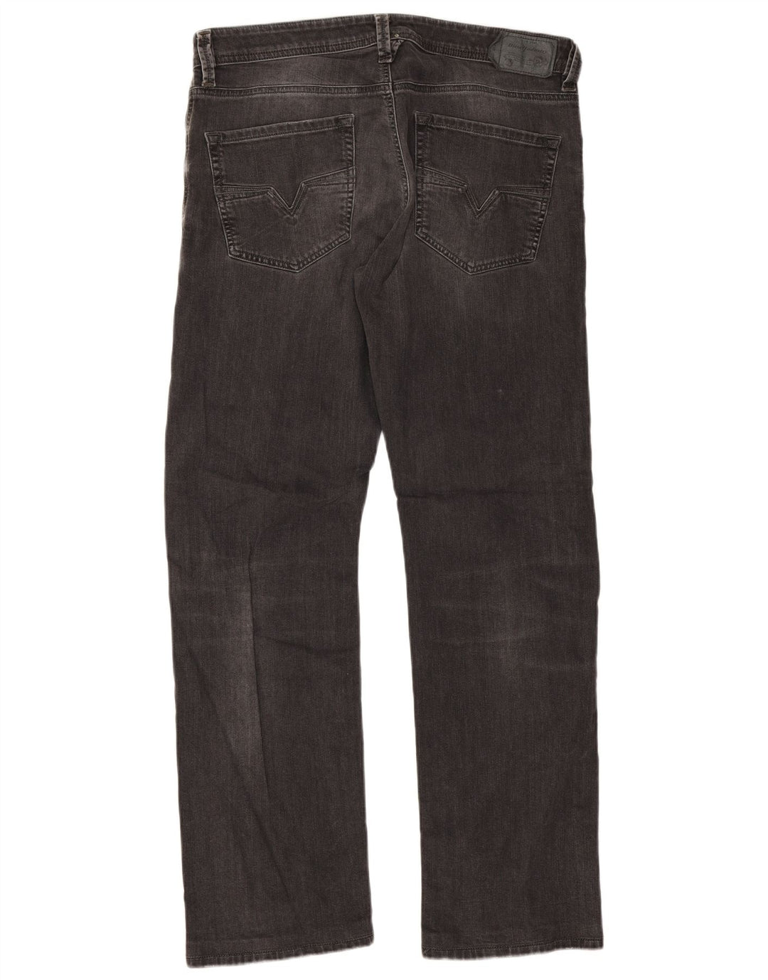 Diesel Ανδρικό Larkee Regular Straight Jeans W34 L32 Γκρι βαμβακερό