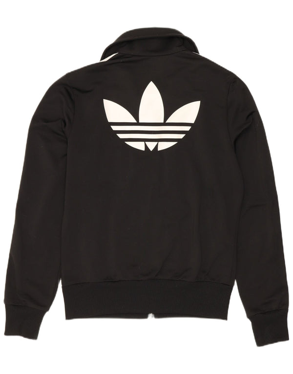 Γυναικεία αθλητική φόρμα γραφικών Adidas Top Jacket EU 38 Small Black Polyester