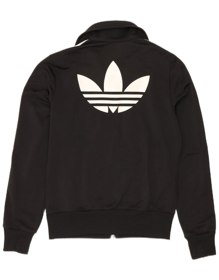 Γυναικεία αθλητική φόρμα γραφικών Adidas Top Jacket EU 38 Small Black Polyester