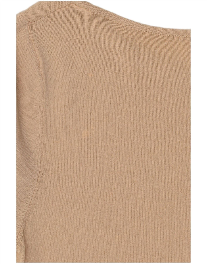 Zara Γυναικεία Μπλούζα Τοπ UK 12 Medium Beige