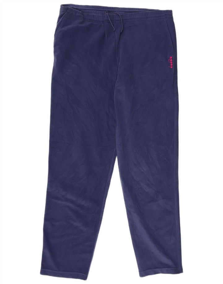 Ανδρική φόρμα Diadora UK 48 2XL Navy Blue Colorblock Πολυεστέρας