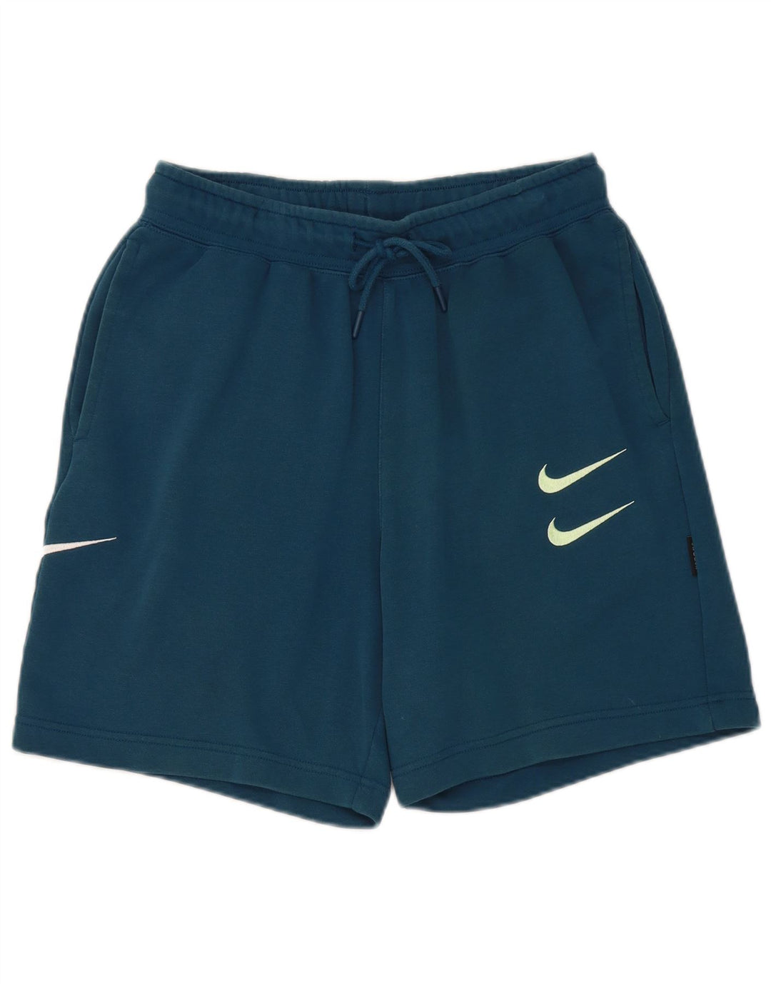 Ανδρικό γραφικό αθλητικό σορτς Nike, μικρό μπλε βαμβακερό