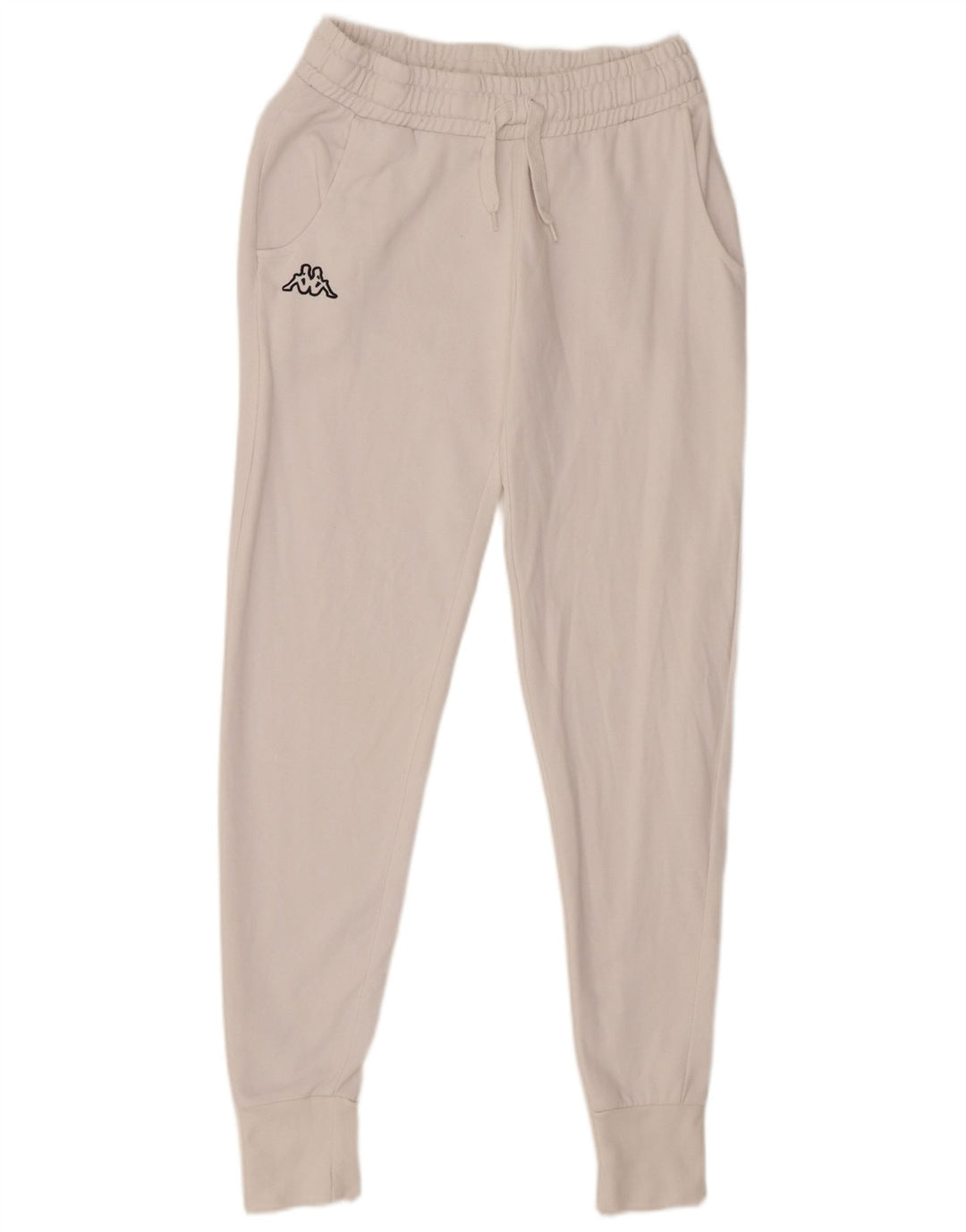 Kappa Γυναικεία φόρμα παντελόνι Joggers UK 12 Medium White