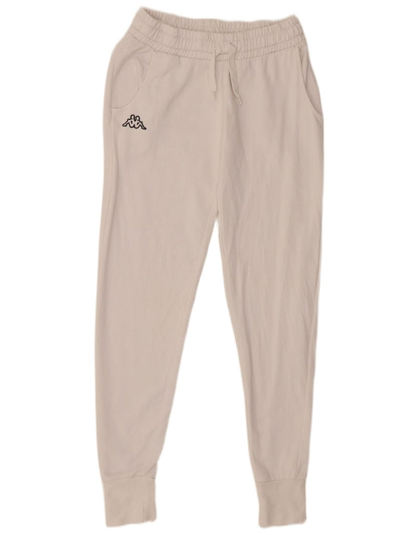 Kappa Γυναικεία φόρμα παντελόνι Joggers UK 12 Medium White