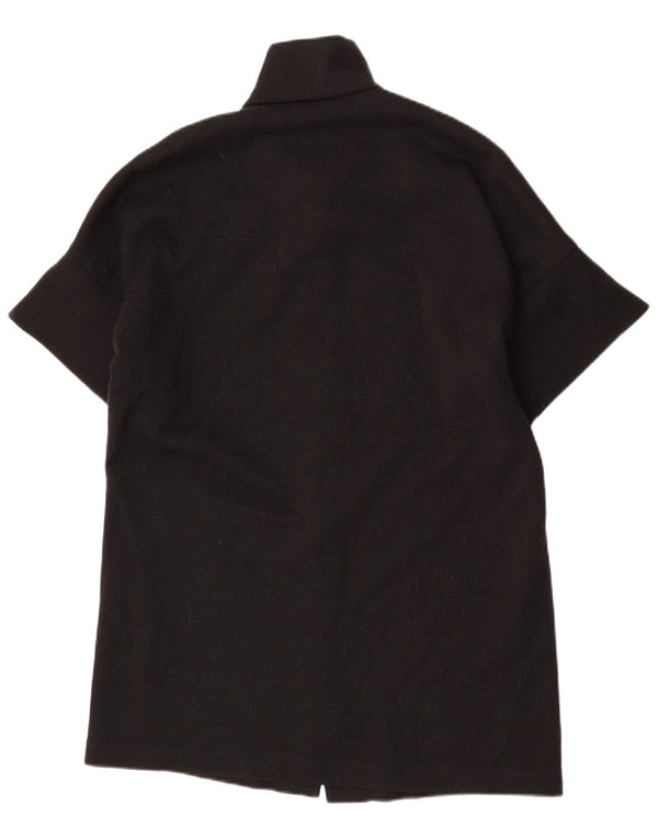 Perte by Krizia Womens Longline Cardigan Top UK 12 Medium Black