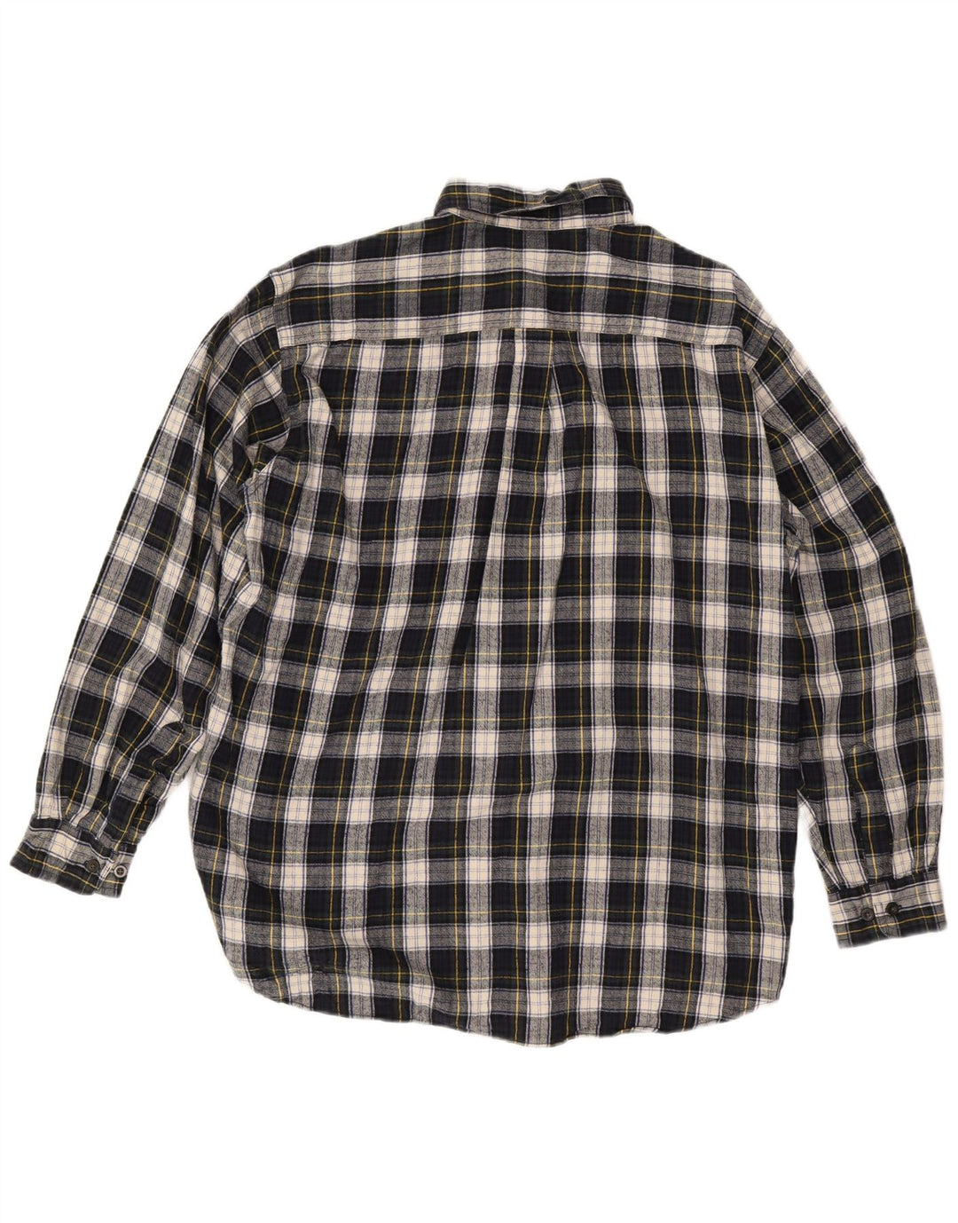 L.L.BEAN Ανδρικό φανελένιο πουκάμισο μεγάλο μπλε ναυτικό βαμβακερό καρό