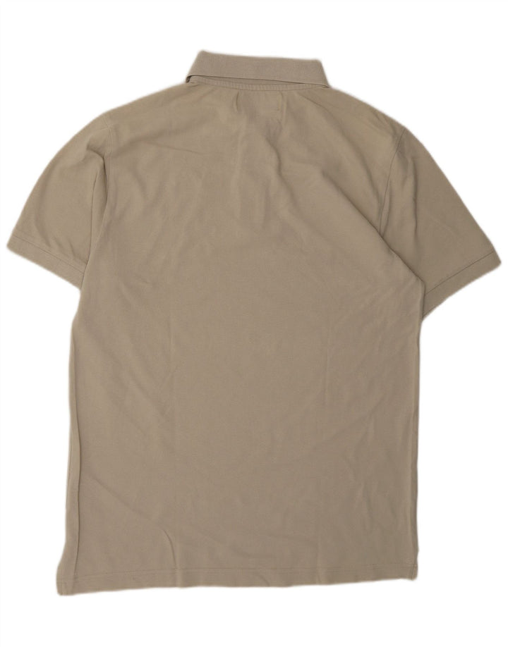 KAPPA Mens Polo Shirt Medium Beige Cotton