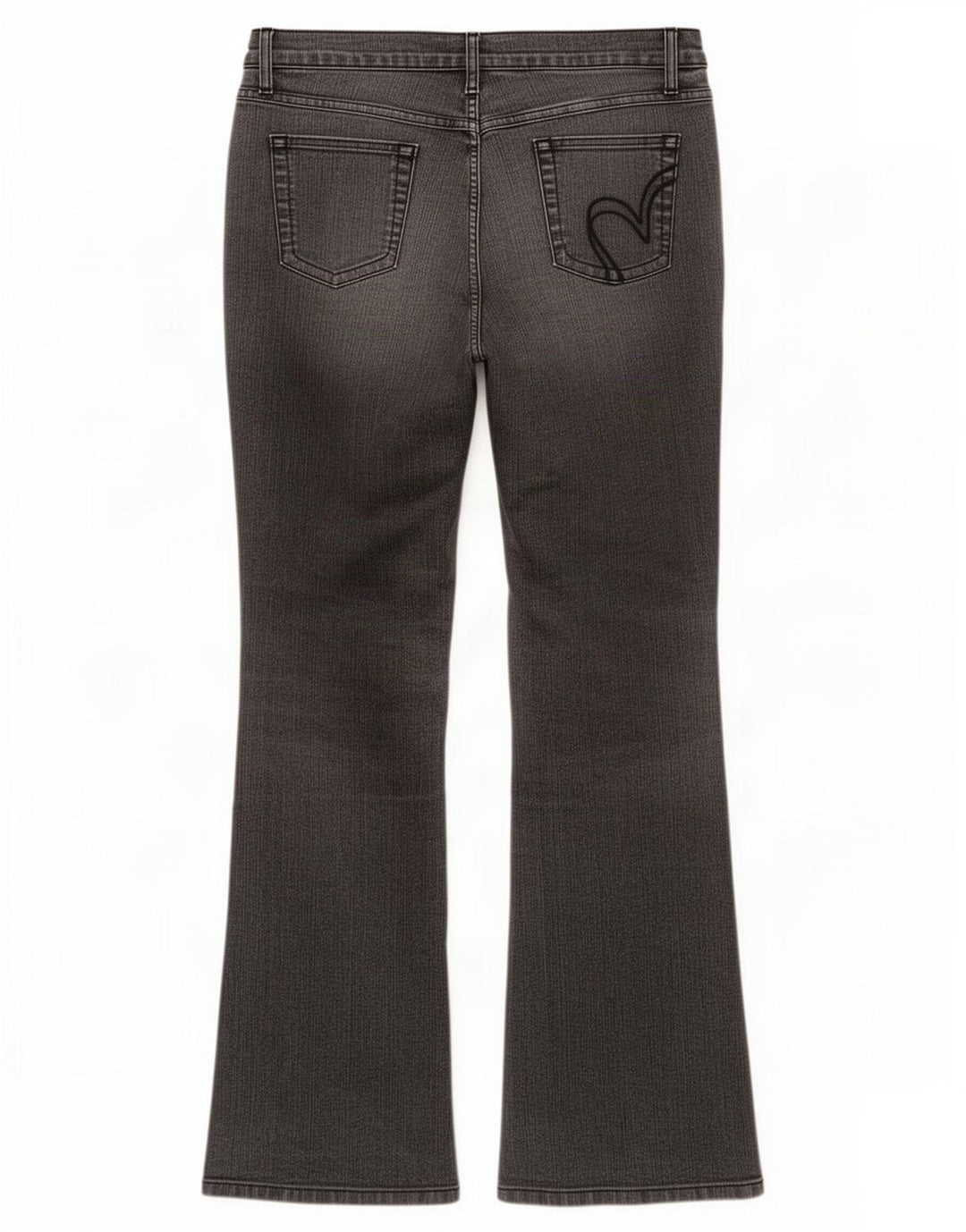 Γυναικεία Marks & Spencer Per Una Bootcut Jeans UK 12 Medium W30 L30 Grey