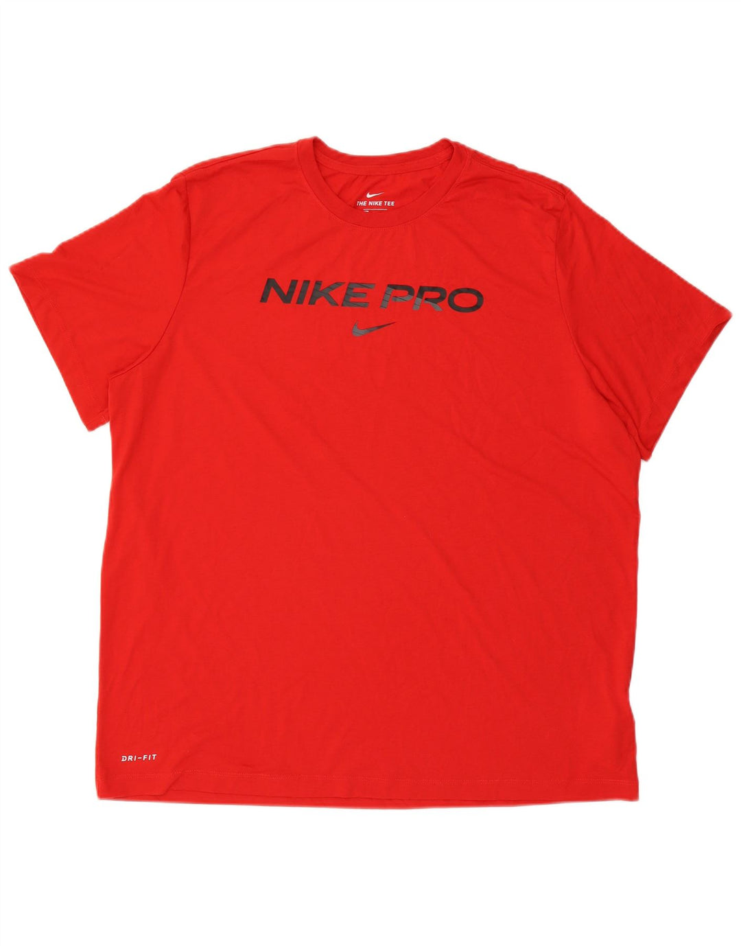 Ανδρικό γραφικό T-shirt NIKE Dri Fit Top 2XL κόκκινο πολυεστέρα