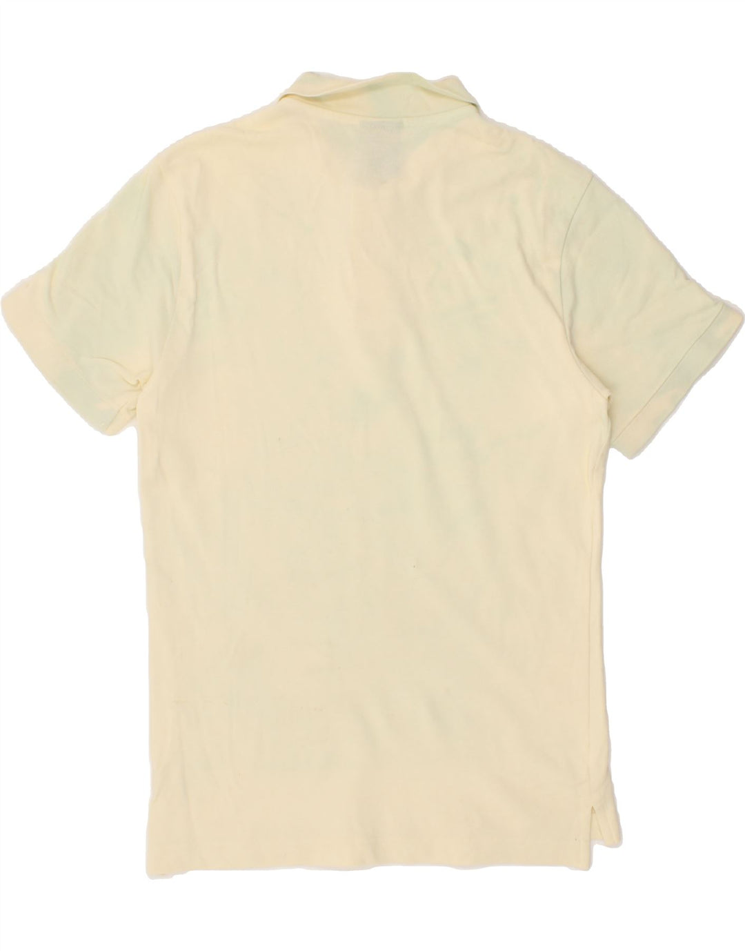 NIKE Mens Polo Shirt Small Off White Cotton Vintage Nike and Second-Hand Nike from Messina Hembry 