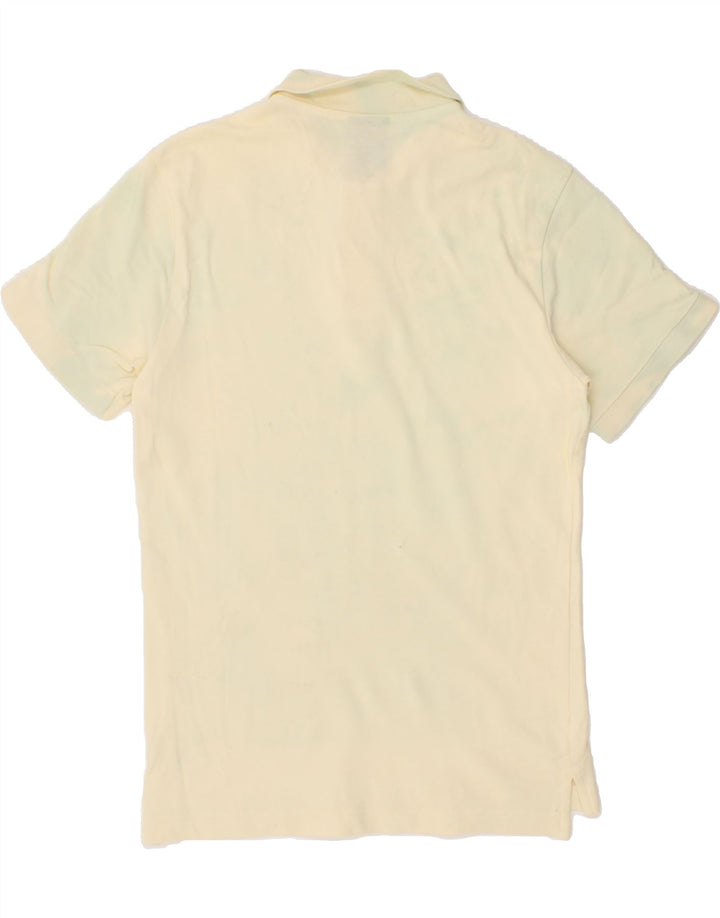 NIKE Mens Polo Shirt Small Off White Cotton Vintage Nike and Second-Hand Nike from Messina Hembry 