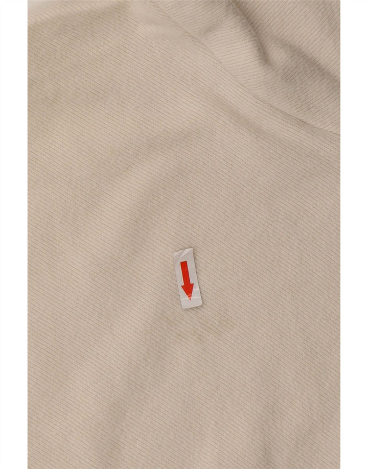 ZARA Γυναικείο πουλόβερ υπερμεγέθη Crop Crew Neck Jumper UK 10 Small White