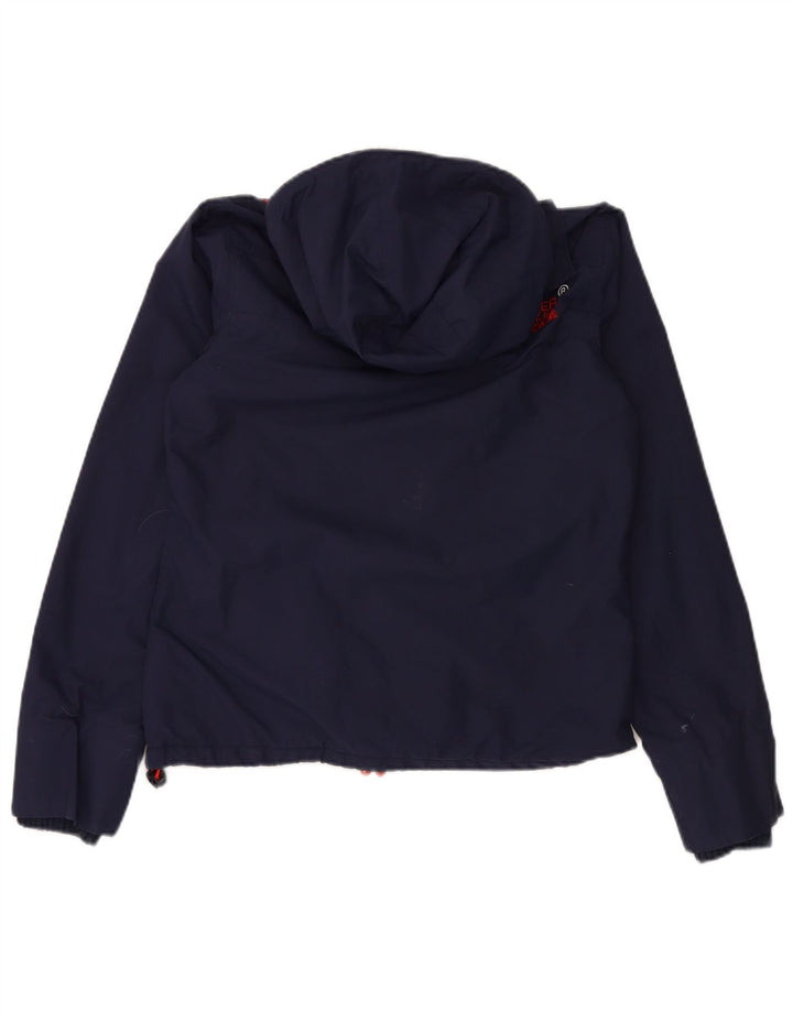 Ανδρικό SUPERDRY Windcheater Hooded Windbreaker Jacket UK 38 Medium Navy Blue