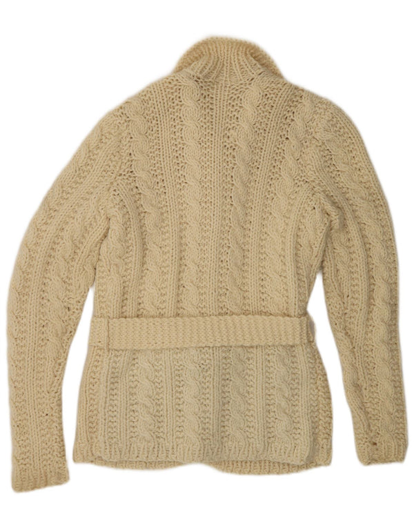 Vintage γυναικεία ζακέτα πουλόβερ UK 12 Medium Off White
