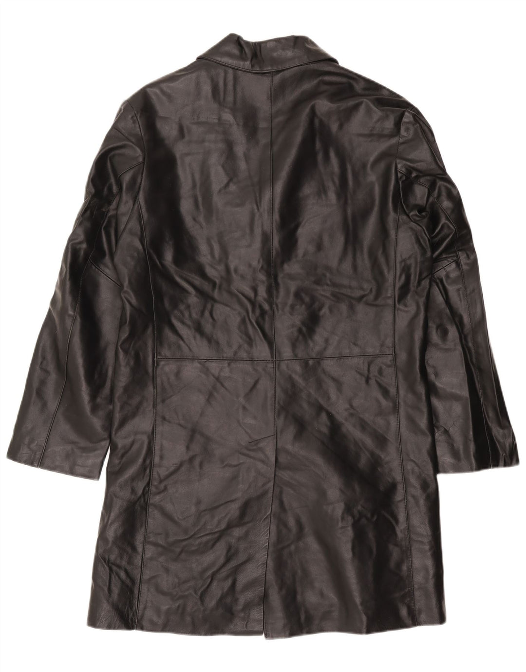 Catbalou Ανδρικό Δερμάτινο Παλτό UK 40 Large Black Leather