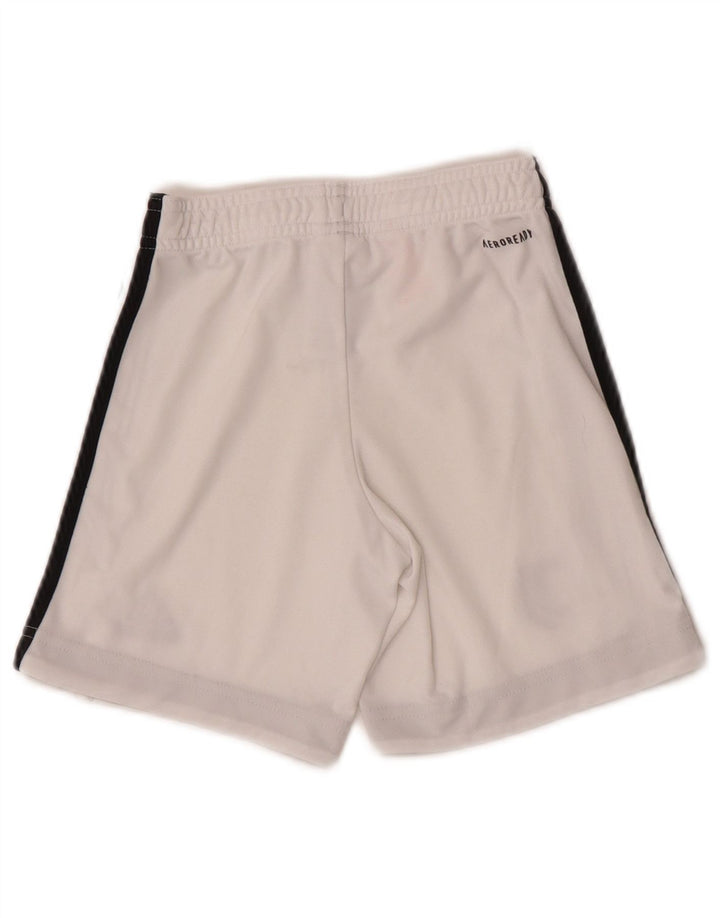 Adidas Boys Juventus Sport σορτς 7-8 ετών λευκό πολυεστέρα