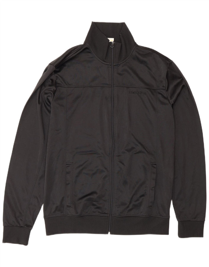 Ανδρική φόρμα Diadora Top Jacket XL Μαύρο Πολυεστέρας
