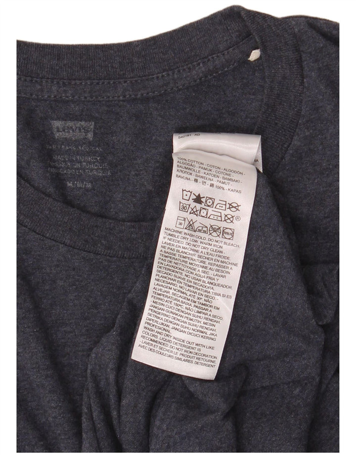 Ανδρικό T-Shirt Levi's Top Βαμβακερό μεσαίο μπλε ναυτικό