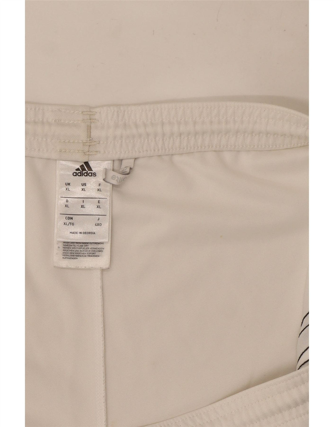 Ανδρικό αθλητικό σορτς Adidas Climalite XL Λευκό πολυεστέρα