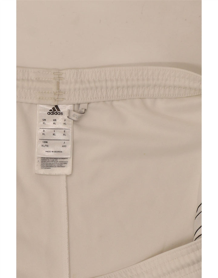 Ανδρικό αθλητικό σορτς Adidas Climalite XL Λευκό πολυεστέρα