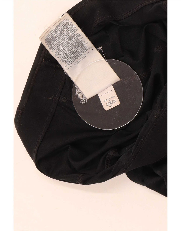 Γυναικεία γραφικά κολάν Nike UK 10 Small Black Polyester