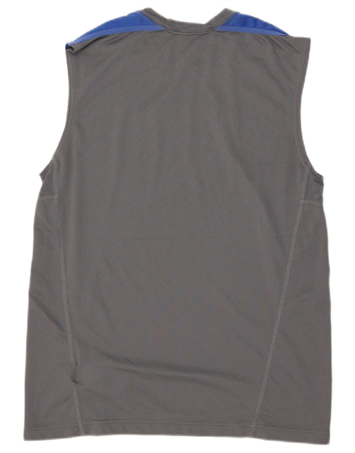 Ανδρικό γιλέκο Nike Dri Fit Top Medium Grey Colorblock Πολυεστέρας