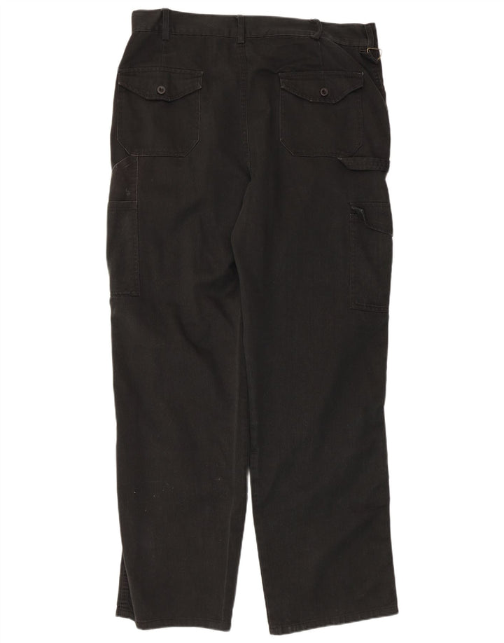 Ανδρικό παντελόνι Dickies Redhawk Straight Cargo W36 L30 Μαύρο πολυεστέρα