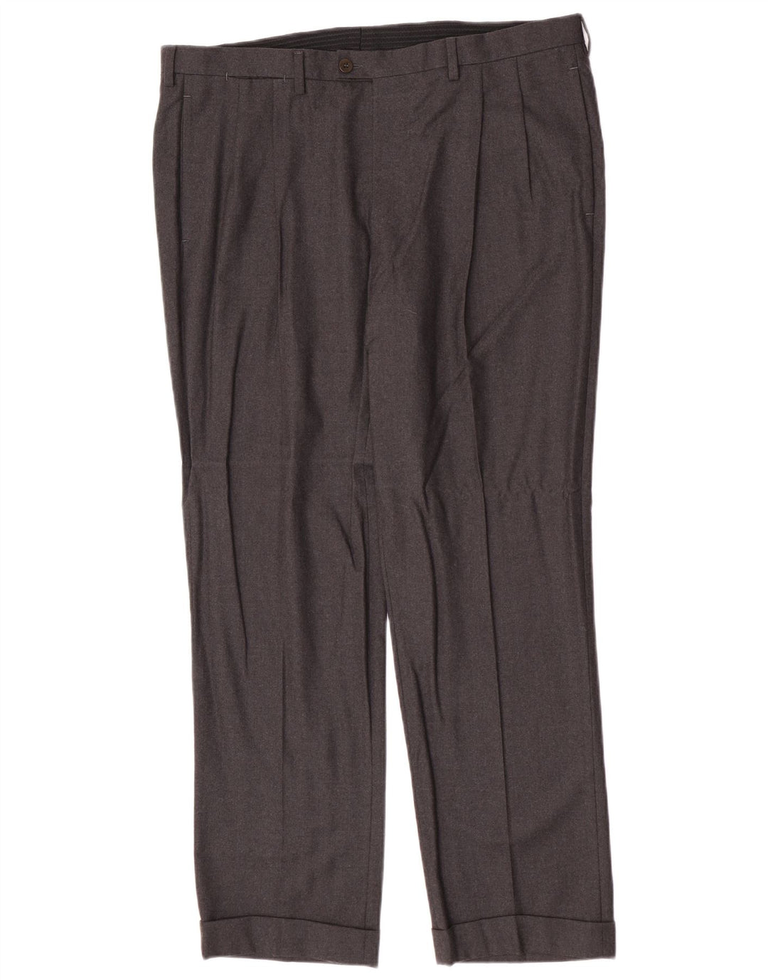 Ανδρικό παντελόνι με καρφίτσα Kiton IT 52 XL W38 L30 Γκρι