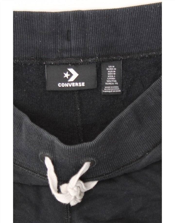 Γυναικείο αθλητικό σορτς Converse UK 14 Μεσαίο μαύρο βαμβακερό