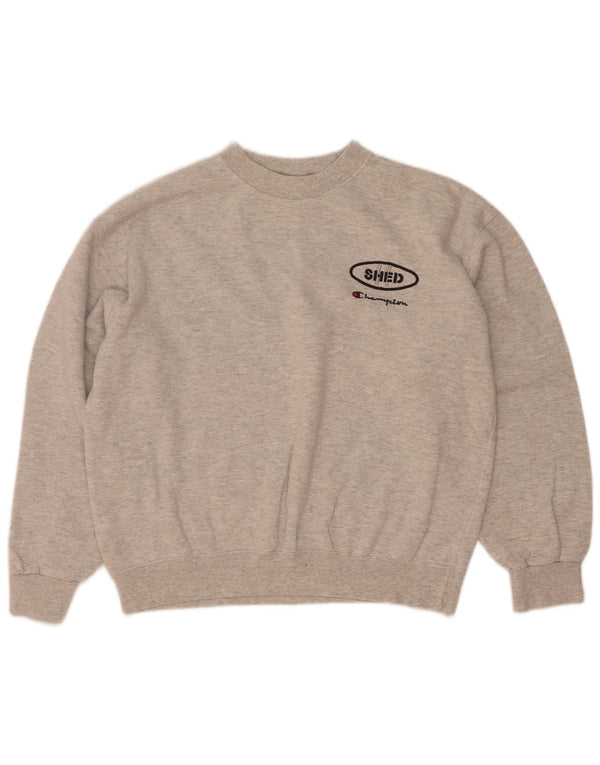 Champion γυναικεία φούτερ μεγάλου μεγέθους Jumper UK 16 Large Grey Flecked