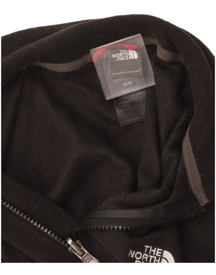 The North Face Womens Liner Fleece Jacket UK 14 Medium Black Polyester