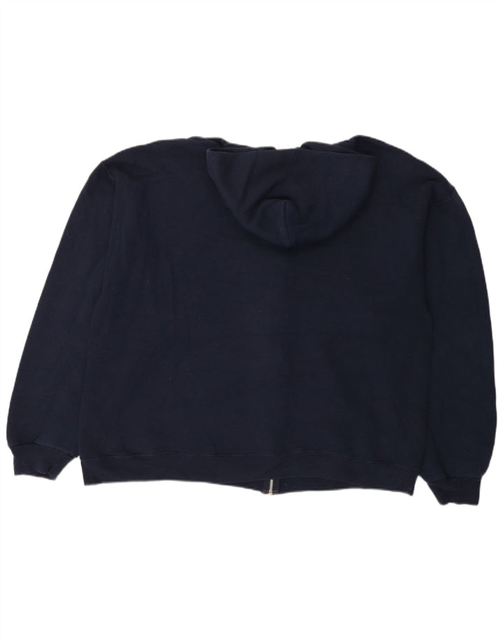 RUSSELL ATHLETIC Γυναικείο πουλόβερ με κουκούλα με φερμουάρ Dri-Power UK 18 XL Navy Blue