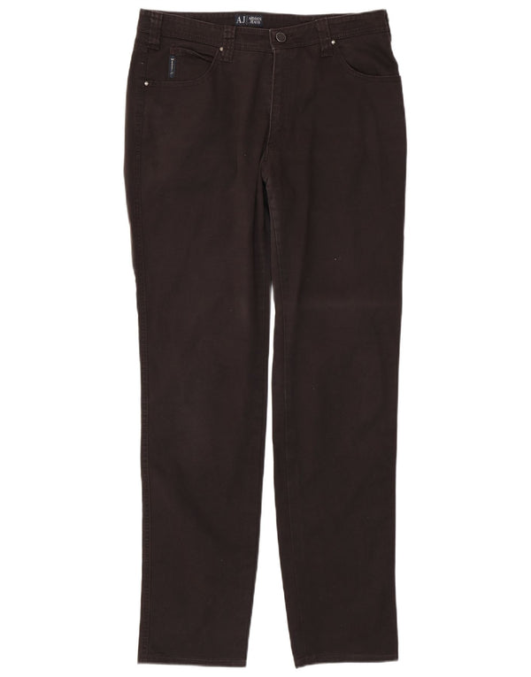 Armani Ανδρικό Slim Jeans W33 L33 Μαύρο βαμβακερό