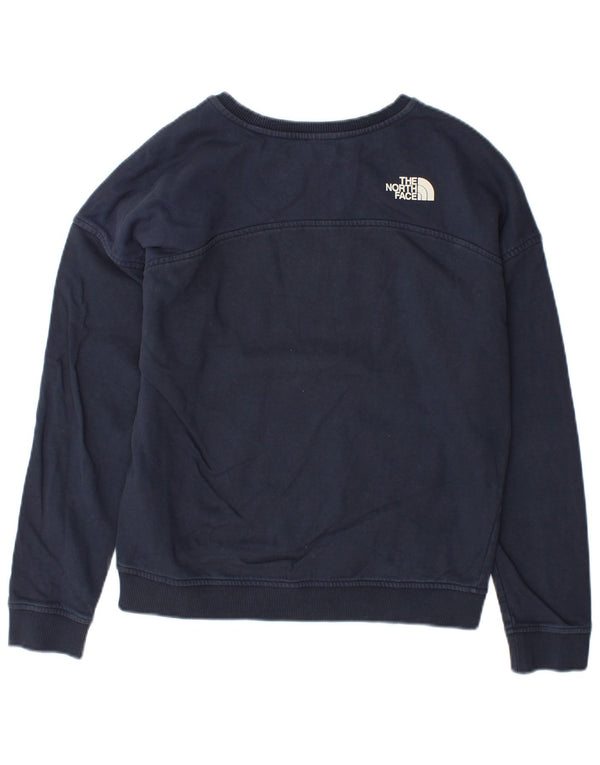 The North Face Γυναικεία Γραφική Φούτερ Jumper UK 14 Medium Navy Blue