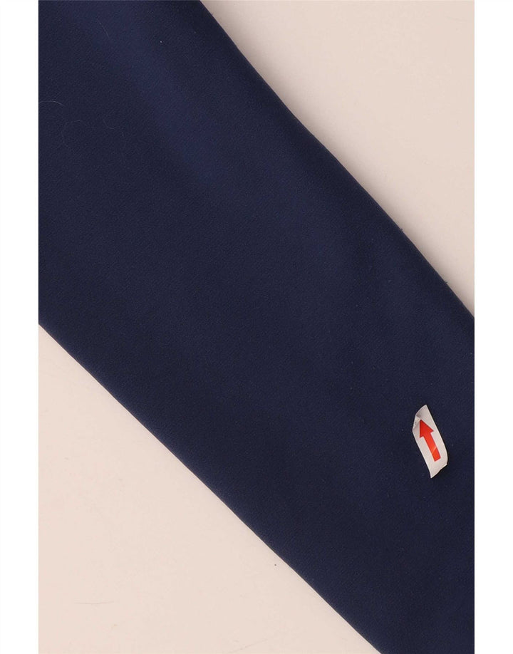 Casucci Γυναικείο πουκάμισο Μπλούζα UK 12 Medium Navy Blue Nylon