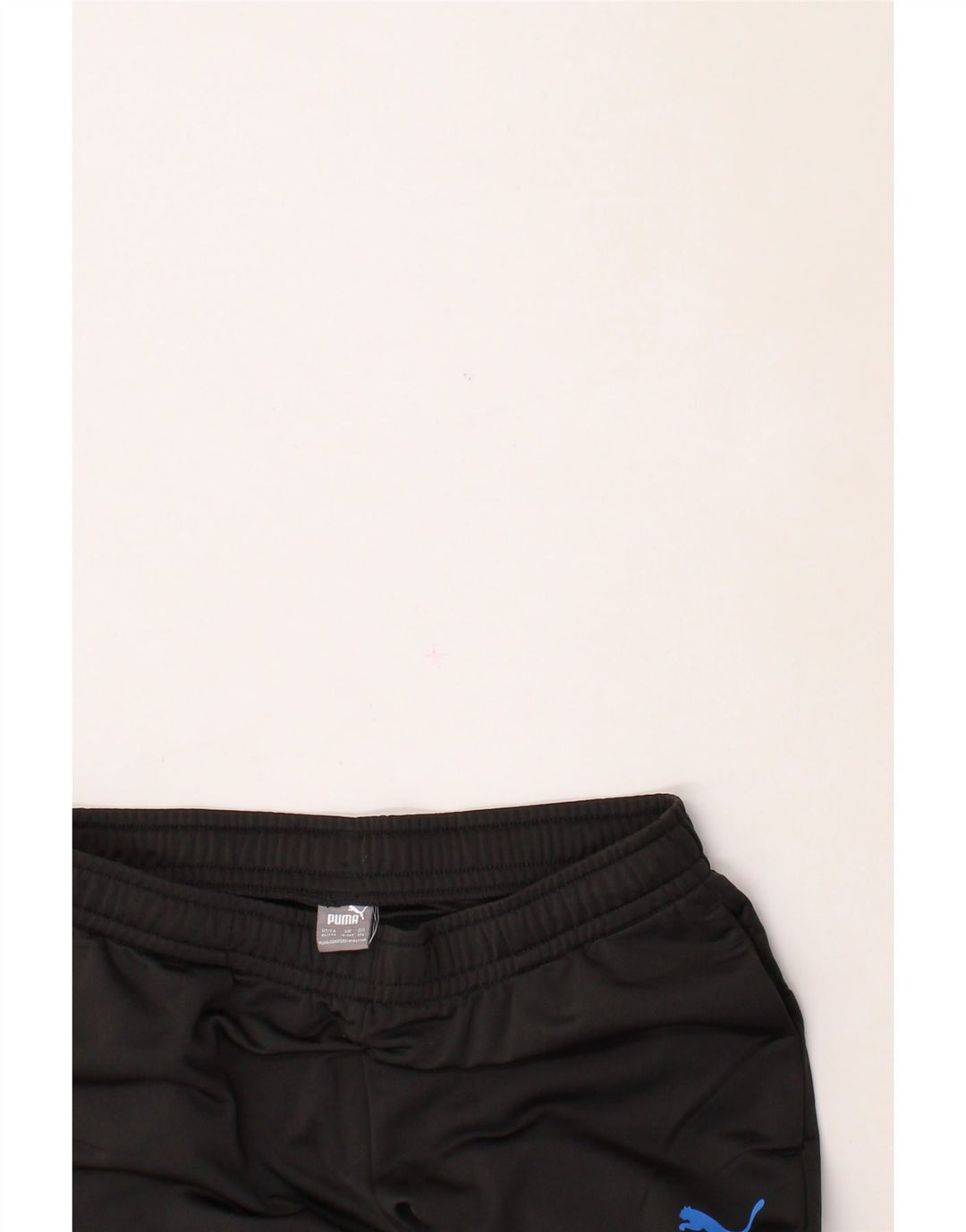 PUMA Boys Tracksuit Trousers 15-16 Years  Black Polyester Vintage Puma and Second-Hand Puma from Messina Hembry 