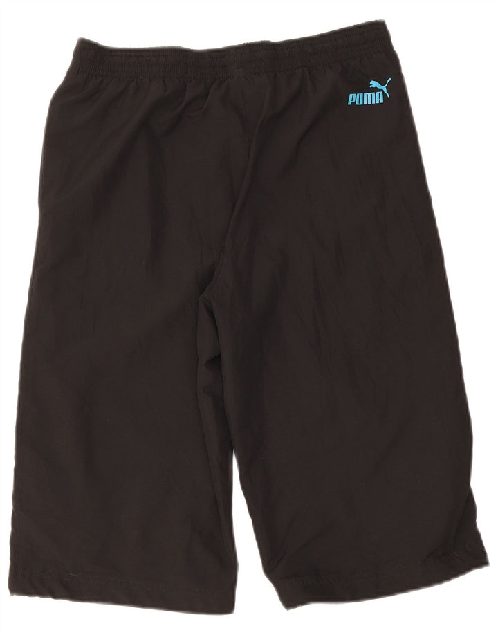 Puma Boys Graphic Sport σορτς 13-14 ετών Μαύρο Πολυεστέρα