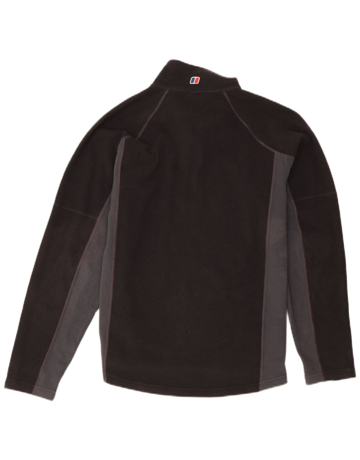 Ανδρικό φερμουάρ Berghaus Fleece Jumper με μεσαίο μαύρο χρώμα