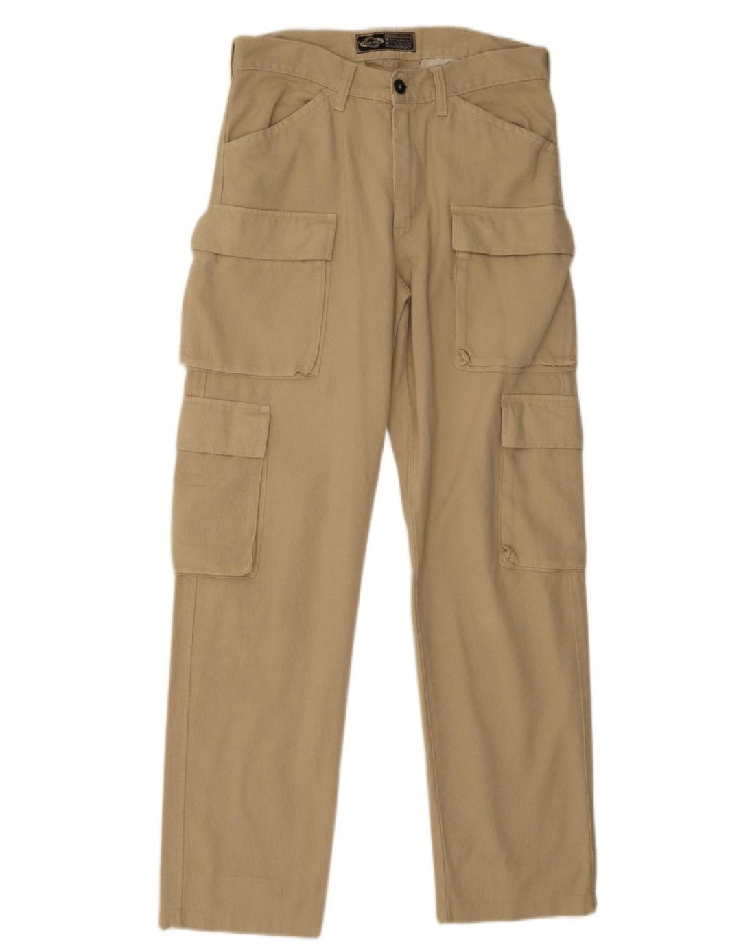 Πάρτε Two Mens Straight Cargo Παντελόνι W32 L31 Beige Cotton