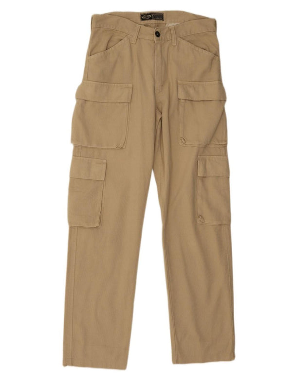 Πάρτε Two Mens Straight Cargo Παντελόνι W32 L31 Beige Cotton
